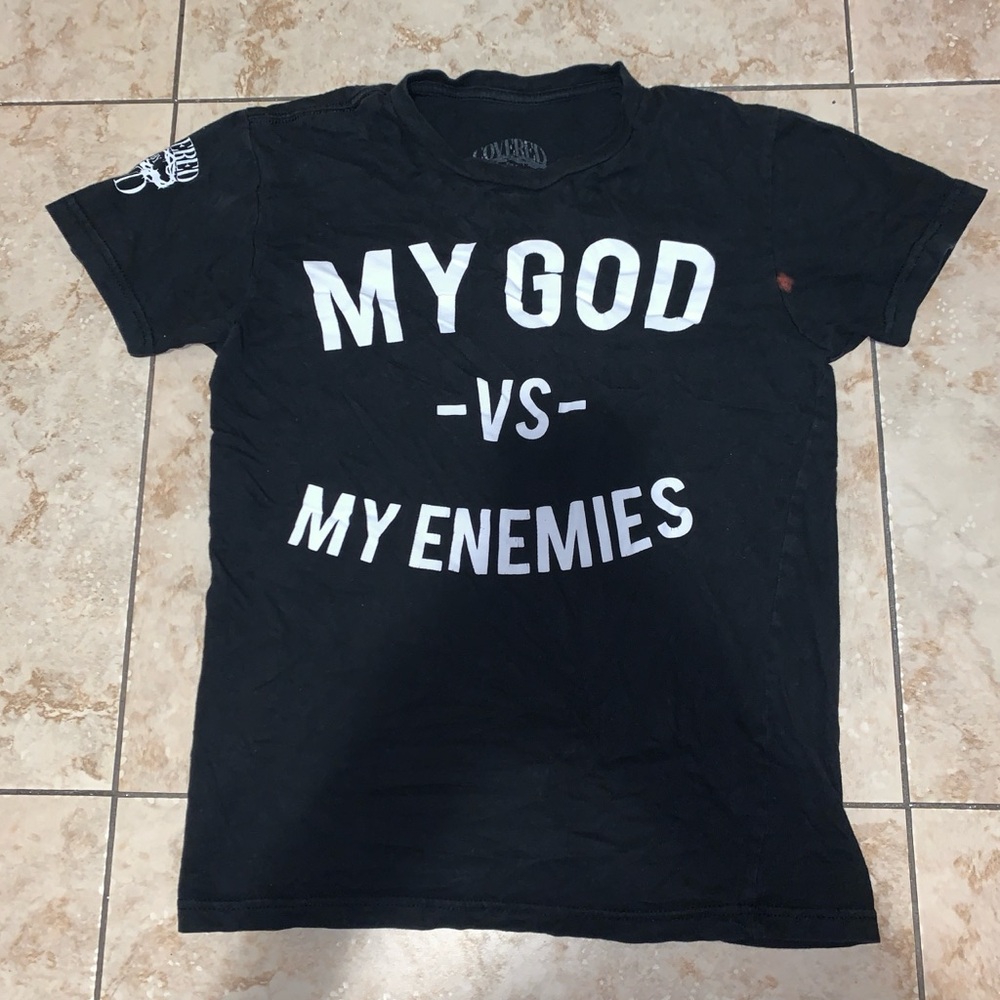 My God vs My Enemies shirt